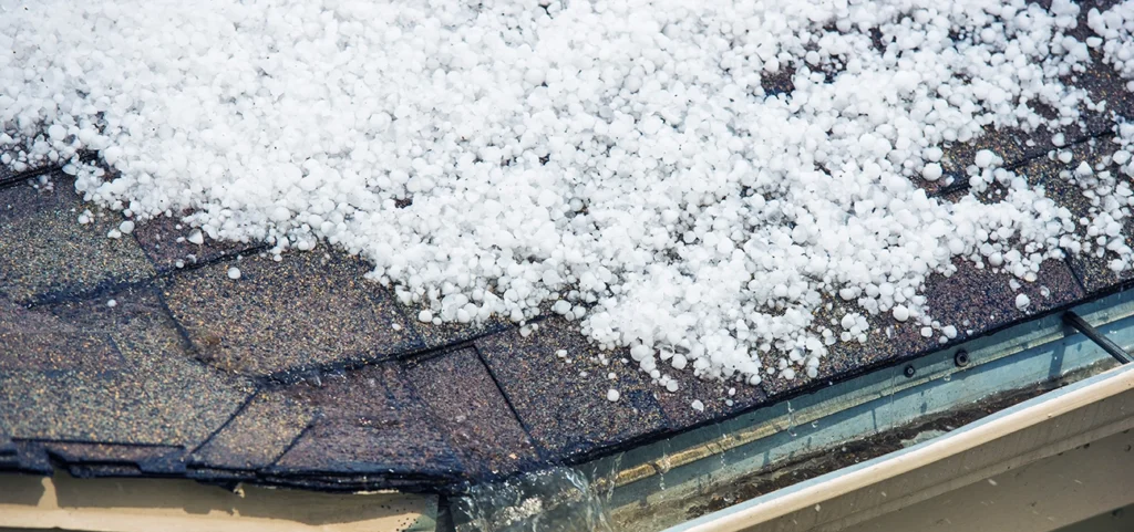 HAIL DAMAGE ROOF